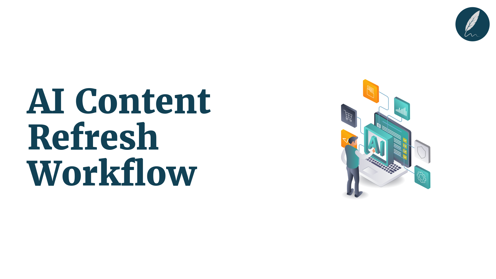 ai content refresh workflow