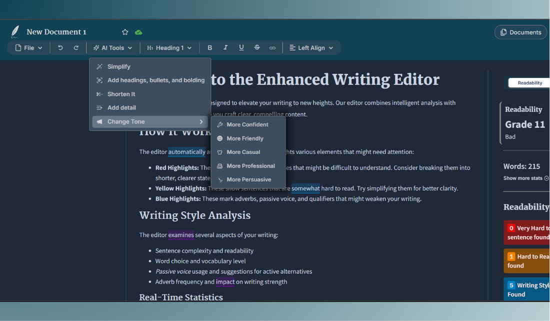 AI-Powered Writing Tools