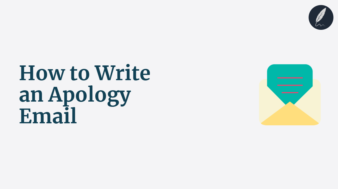 apology email to client