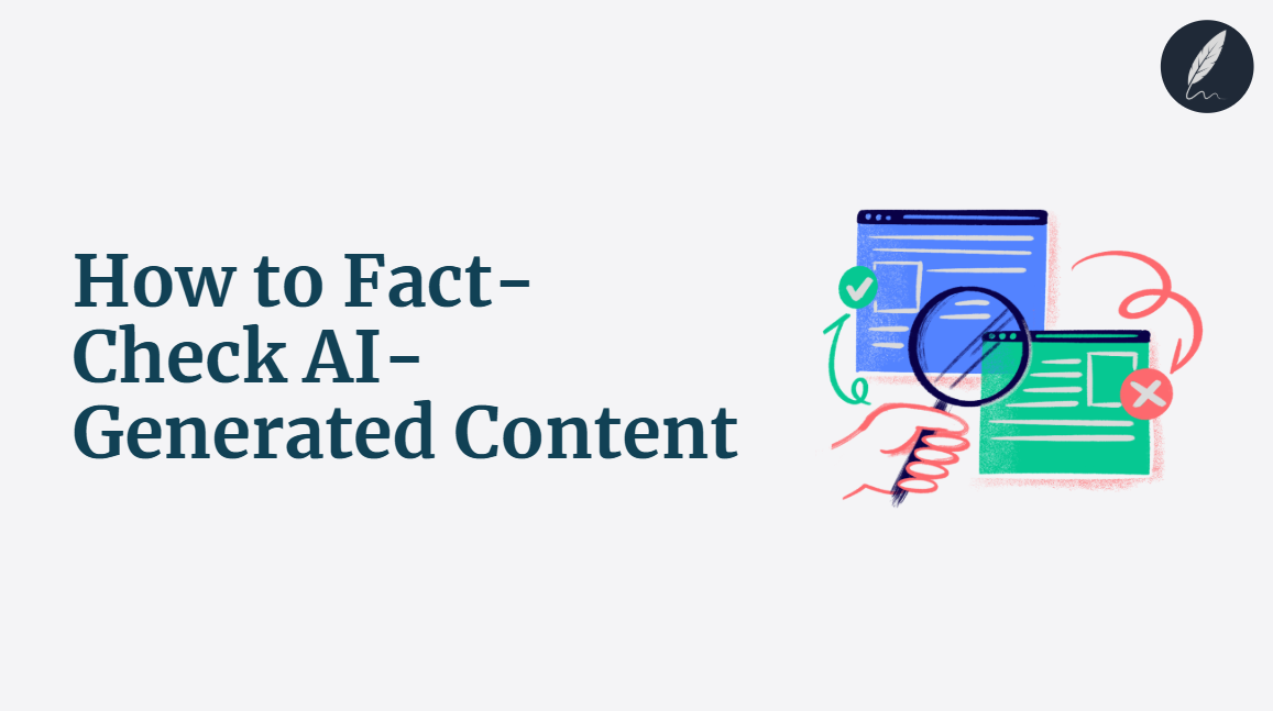how to fact check ai generated content
