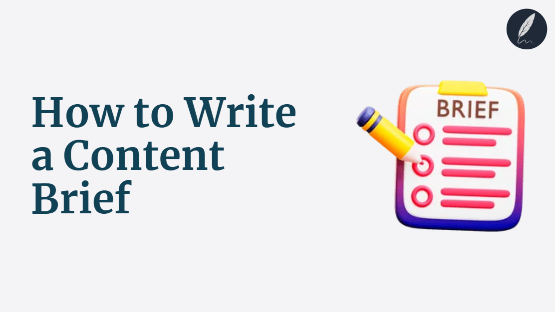 how to write a content brief
