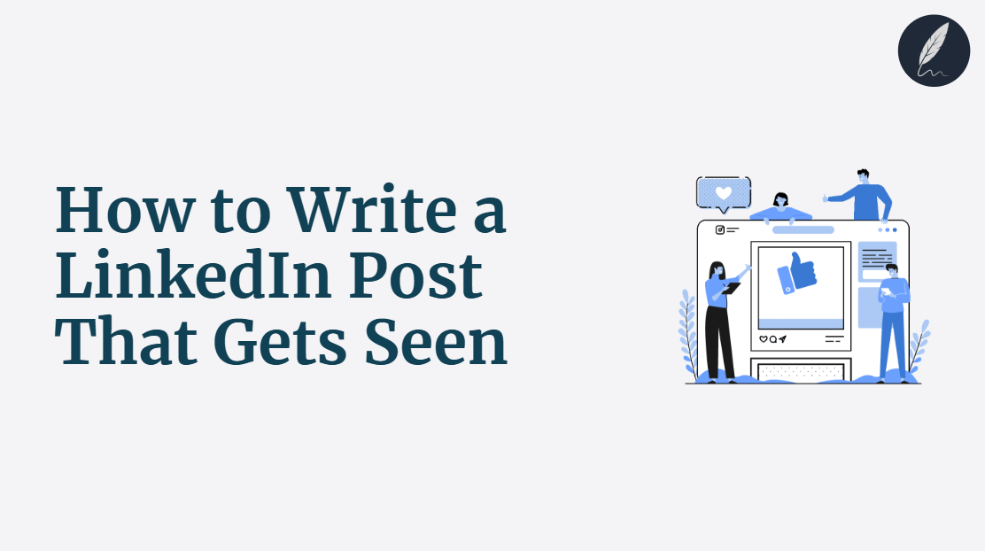 how to write a linkedin post