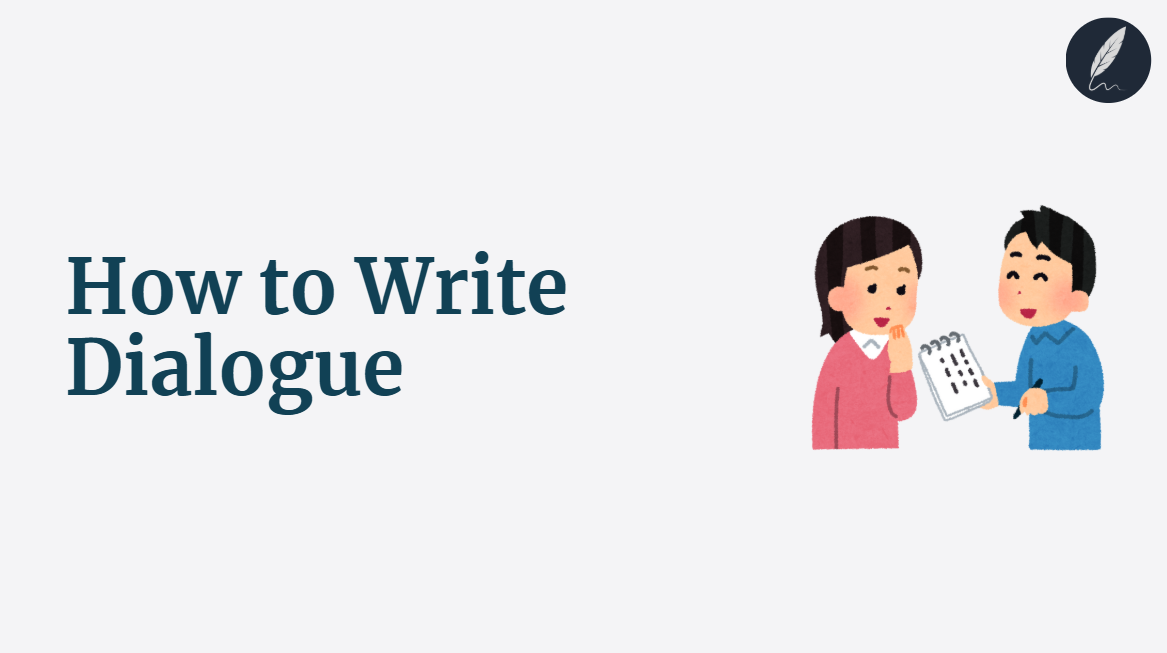how to write dialogue