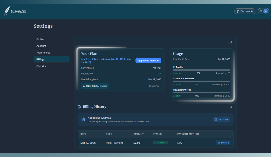 7-Day Free Trial Now Available
