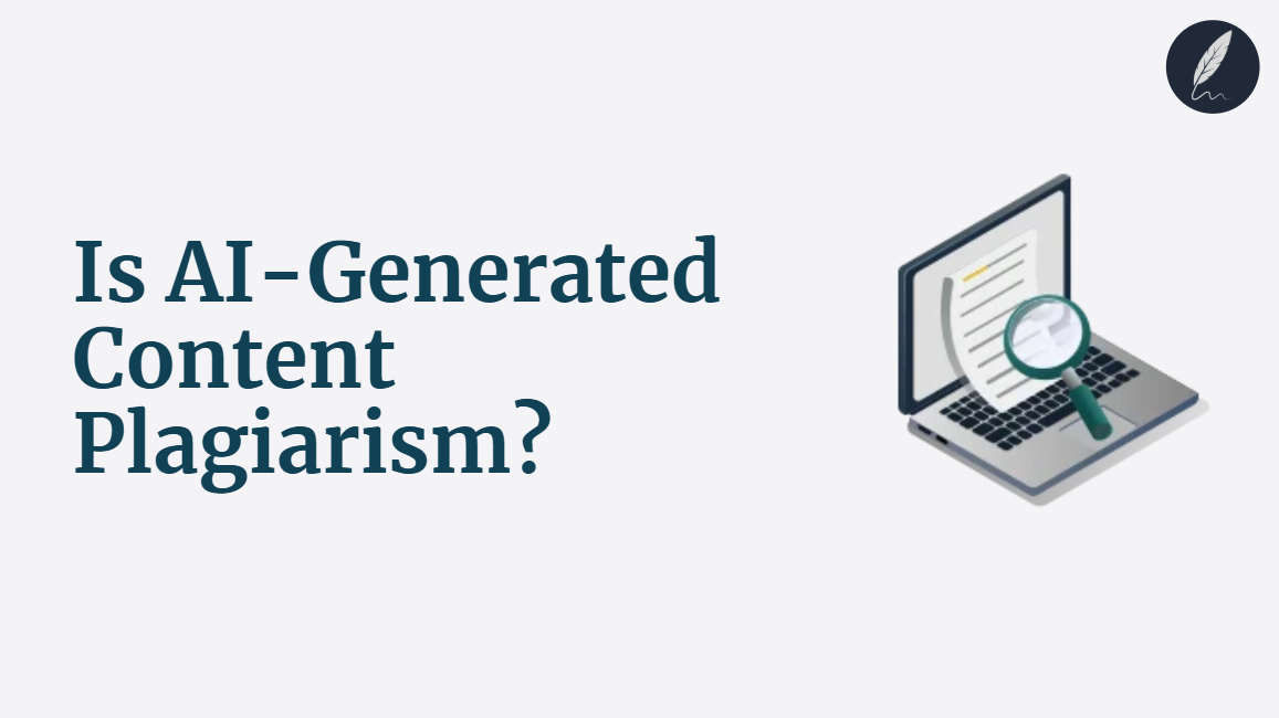 is ai generated content plagiarism