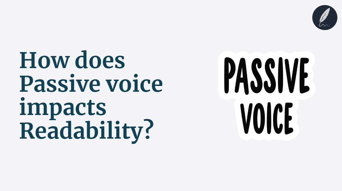passive voice impacts readability