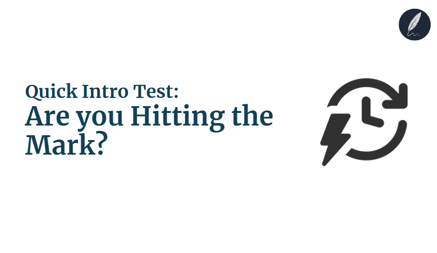 Quick Intro Test