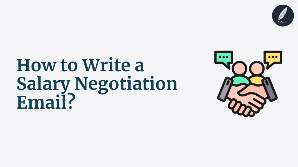 salary negotiation email